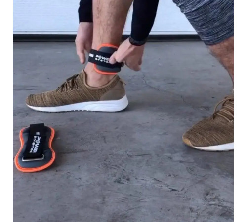 Обважнювачі для ніг та рук Power System PS-4072 2 х 1,5 кг, сірі