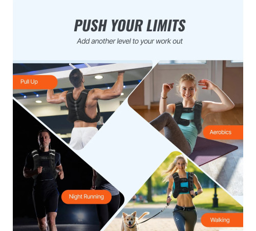 Обтяжувальний жилет VEVOR 7,32 кг