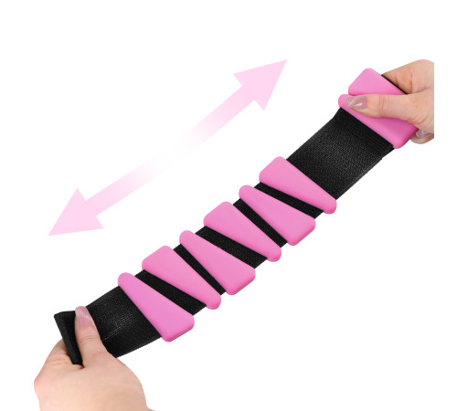 Обважнювачі для рук та ніг HMS SNK01 2 х 0,5 кг, рожеві