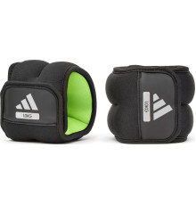 Обважнювачі для щиколотки/зап'ястя Adidas 0,5 кг, чорно-зелений