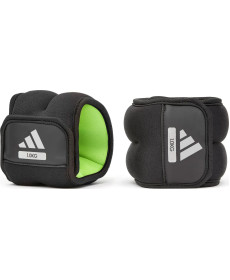 Обважнювачі для щиколотки/зап'ястя Adidas 0,5 кг, чорно-зелений