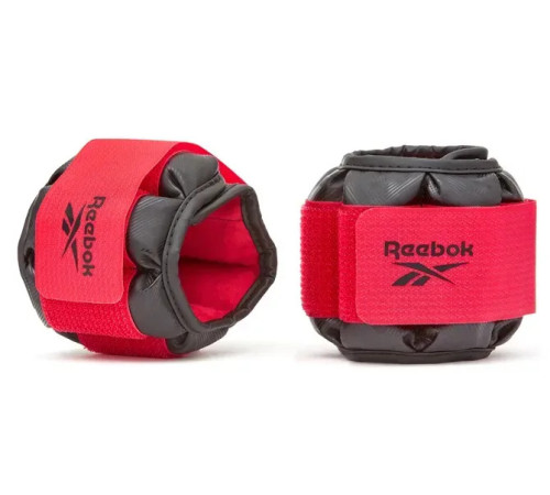 Обважнювачі зап'ястя Reebok Flexlock Wrist Weights 0.5 кг, чорно-червоний