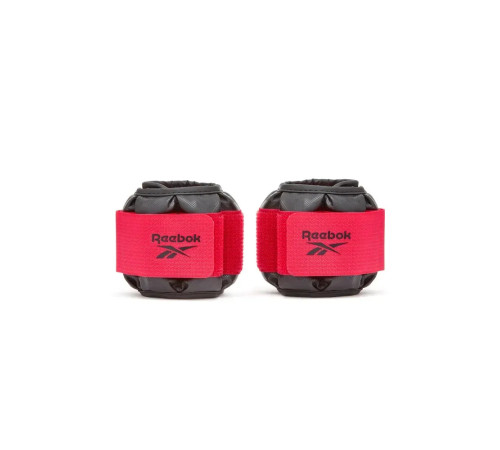 Обважнювачі зап'ястя Reebok Flexlock Wrist Weights 0.5 кг, чорно-червоний