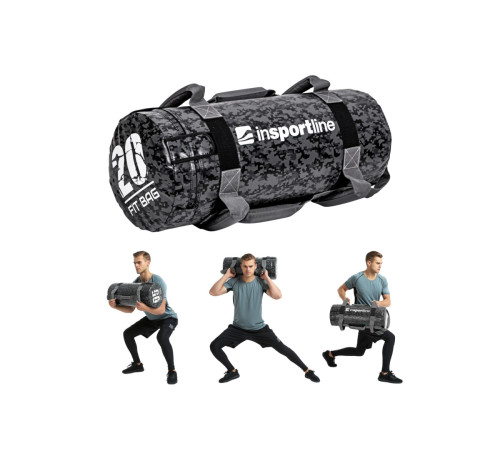 Сумка для тренувань з ручками inSPORTline Fitbag Camu 20 кг Сумка для тренувань з ручками inSPORTline Fitbag Camu 20 кг