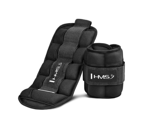 Обважнювачі для зап'ястя/щиколотки HMS ONK04 2 х 2 кг, чорні