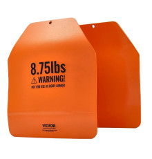 Плити для вагового жилета VEVOR 7,94 кг, оранджеві