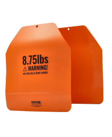 Плити для вагового жилета VEVOR 7,94 кг, оранджеві