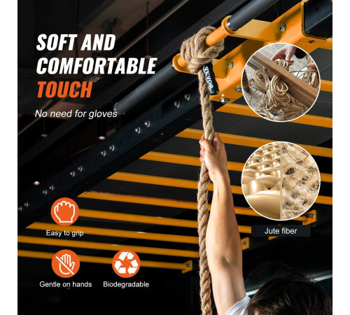 Канат тренувальний VEVOR 25,4 мм - 15,24 м