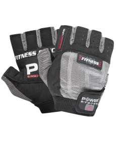 Рукавички для фітнесу Power System PS-2300 Fitness XS, чорно-сірі