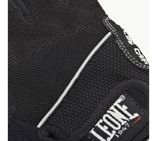 Рукавички для фітнесу Leone Gel Shock L, чорно-білі