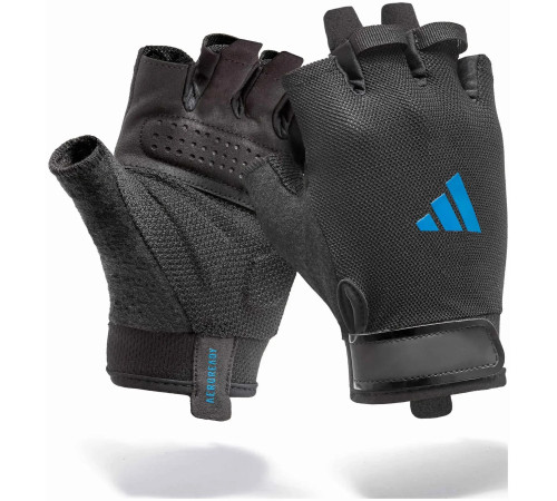 Рукавички для тренінгу Adidas Essential Training Gloves розмір S, чорно-синіі