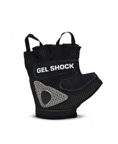 Рукавички для фітнесу Leone Gel Shock XL, чорно-білі