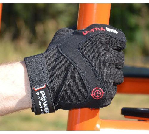Рукавички для фітнесу Power System PS-2400 Ultra Grip S, чорні