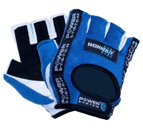 Рукавички для фітнесу Power System PS-2200 Workout M, сині