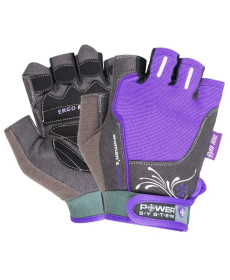 Рукавички для фітнесу жіночі Power System PS-2570 S, фіолетові
