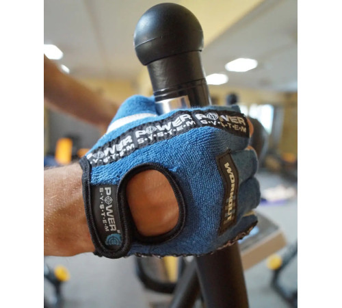 Рукавички для фітнесу Power System PS-2200 Workout L, сині