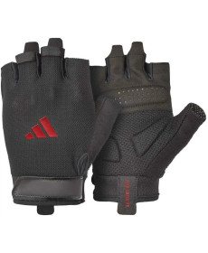 Рукавички для тренінгу Adidas Essential Training Gloves розмір XS, чорно-червоні