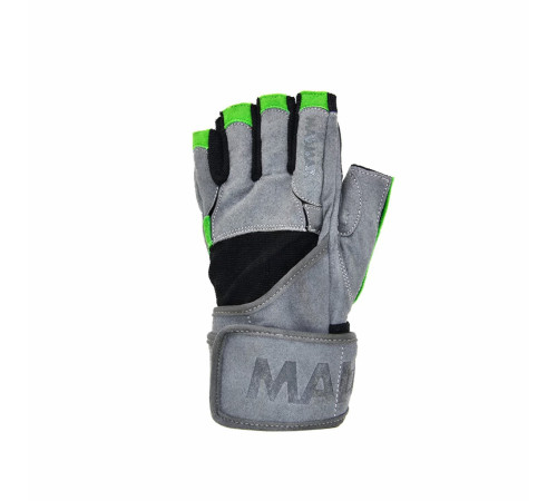 Рукавички для фітнесу MadMax MFG-860 Wild розмір M, сіро-зелений