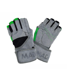 Рукавички для фітнесу MadMax MFG-860 Wild розмір M, сіро-зелений