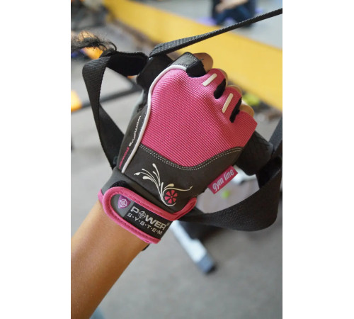 Рукавички для фітнесу жіночі Power System PS-2570 XS, рожеві
