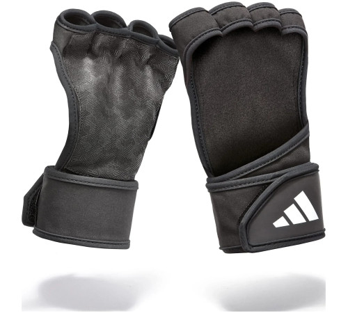 Рукавички для тренінгу Adidas Open Back Training Gloves розмір M, чорно-білі