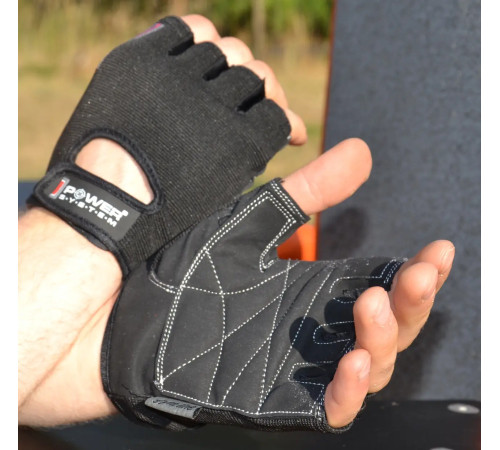 Рукавички для фітнесу Power System PS-2200 Workout M, чорні
