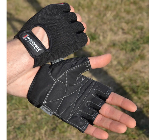 Рукавички для фітнесу Power System PS-2200 Workout M, чорні