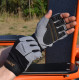 Рукавички для фітнесу MadMax MFG-871 Damasteel розмір XL, сіро-чорні