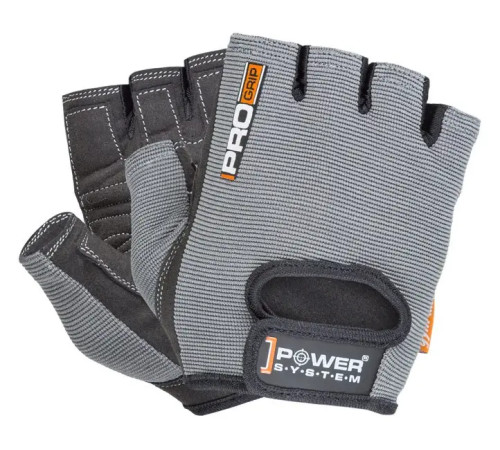 Рукавички для фітнесу Power System PS-2250 Pro Grip XS, сірі