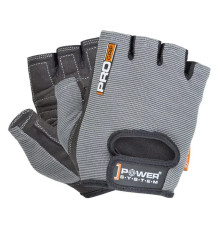 Рукавички для фітнесу Power System PS-2250 Pro Grip XXL, сірі
