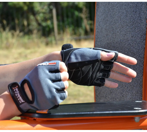 Рукавички для фітнесу Power System PS-2250 Pro Grip S, сірі
