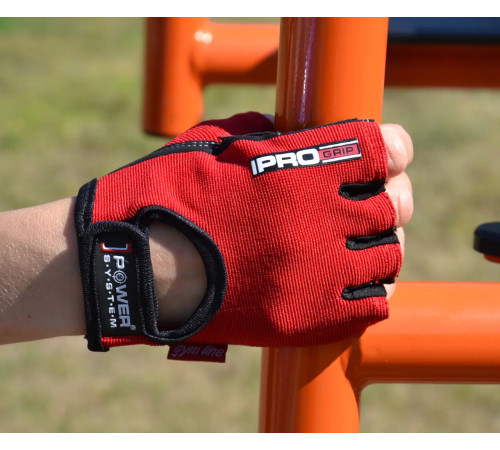 Рукавички для фітнесу Power System PS-2250 Pro Grip M, червоні