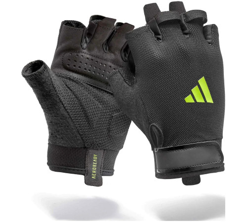 Рукавички для тренінгу Adidas Essential Training Gloves розмір L, чорно-зелені