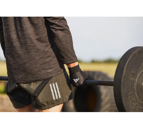 Рукавички для тренінгу Adidas Full Finger Essential Gloves розмір M, чорно-білі