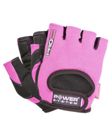 Рукавички для фітнесу жіночі Power System PS-2250 Pro Grip XS, рожеві