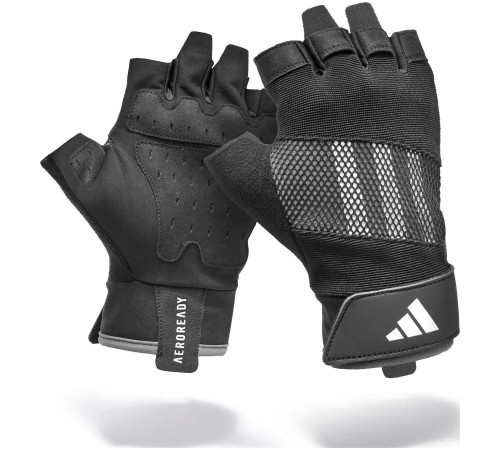 Рукавички для тренінгу Adidas Performance Training Gloves розмір S, чорно-сірі