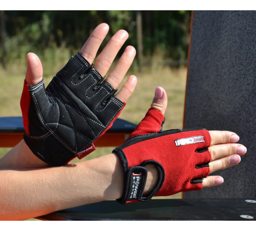 Рукавички для фітнесу Power System PS-2250 Pro Grip XL, червоні