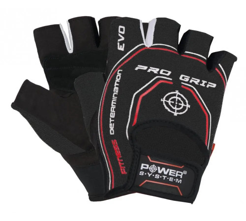 Рукавички для фітнесу Power System PS-2250E Pro Grip EVO S, чорні