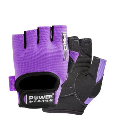 Рукавички для фітнесу жіночі Power System PS-2250 Pro Grip XS, фіолетові