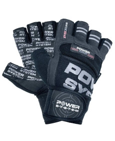 Рукавички для фітнесу Power System PS-2800 Power Grip L, чорні
