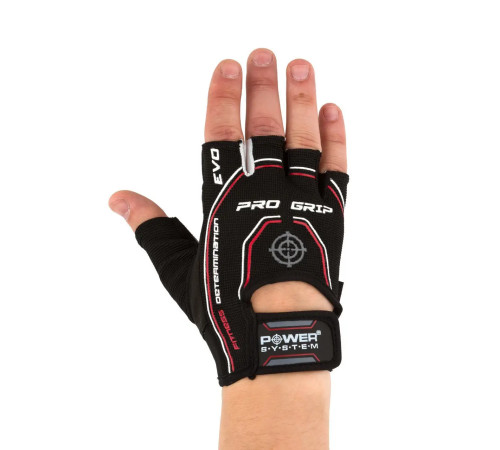 Рукавички для фітнесу Power System PS-2250E Pro Grip EVO L, чорні