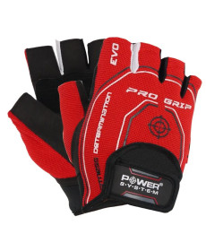 Рукавички для фітнесу Power System PS-2250E Pro Grip EVO XS, червоні
