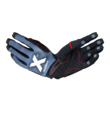 Рукавички для фітнесу MadMax MXG-102 X Gloves розмір S, сіро-чорні