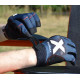Рукавички для фітнесу MadMax MXG-102 X Gloves розмір S, сіро-чорні