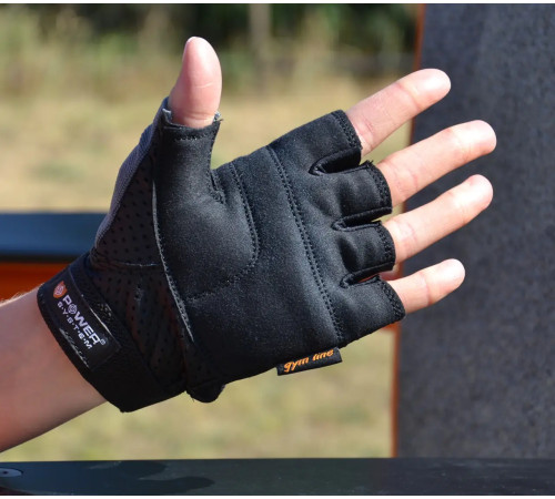 Рукавички для фітнесу Power System PS-2500 Power Plus XS, чорно-сірі