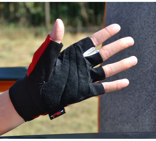 Рукавички для фітнесу Power System PS-2250E Pro Grip EVO L, червоні