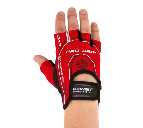 Рукавички для фітнесу Power System PS-2250E Pro Grip EVO XL, червоні