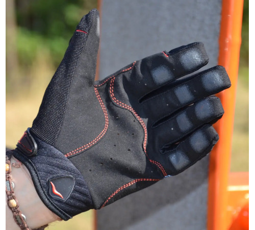 Рукавички для фітнесу MadMax MXG-102 X Gloves розмір XXL, сіро-чорні