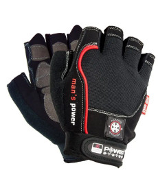 Рукавички для фітнесу чоловічі Power System PS-2580 XS, чорні