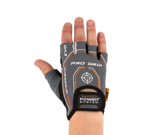 Рукавички для фітнесу Power System PS-2250E Pro Grip EVO XS, сірі